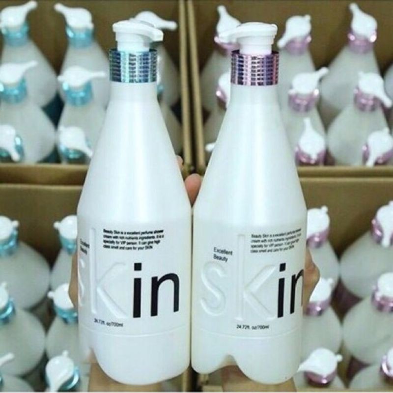 Sữa tắm dưỡng da hương nước hoa Skin 700ml chính hãng Pháp | BigBuy360 - bigbuy360.vn