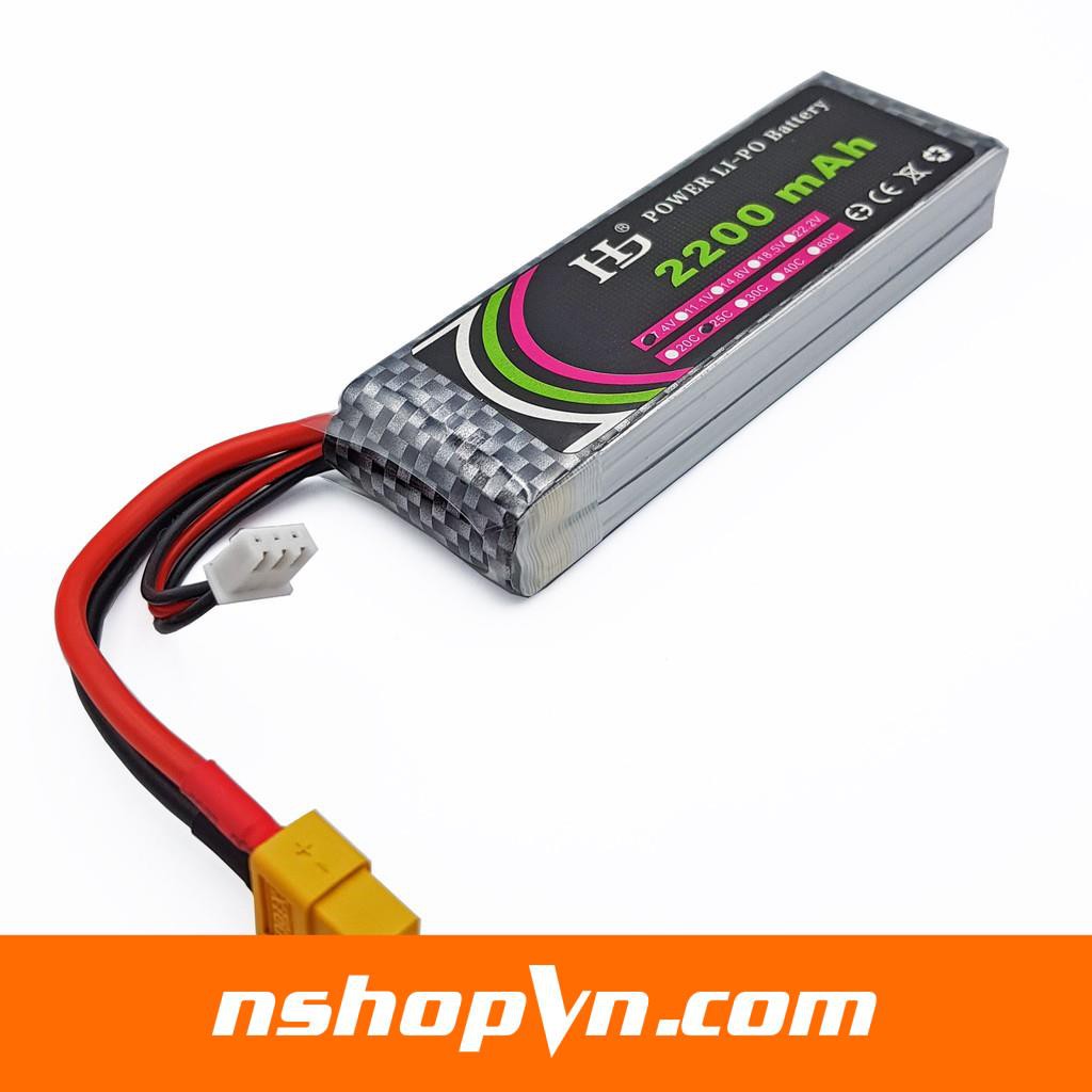 Pin Lion Lipo 2S 7.4V 2200mAh 25C