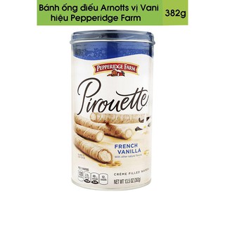 Bánh ống điếu Arnott's vị vani hiệu Pepperidge Farm 382g