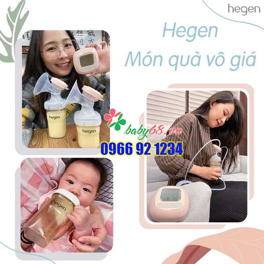 Máy Hút Sữa Điện Đôi HEGEN Cao Cấp chính hãng