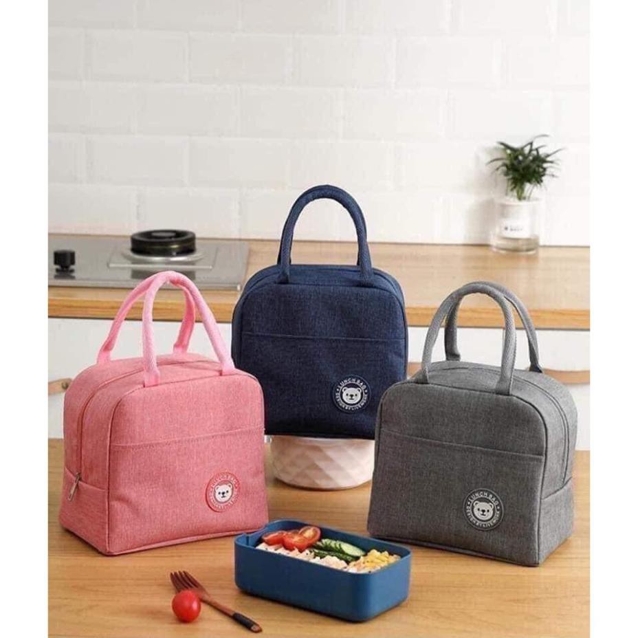 Túi giữ nhiệt văn phòng công sở, túi giữ nhiệt mẹ bỉm sữa LUNCH BAG