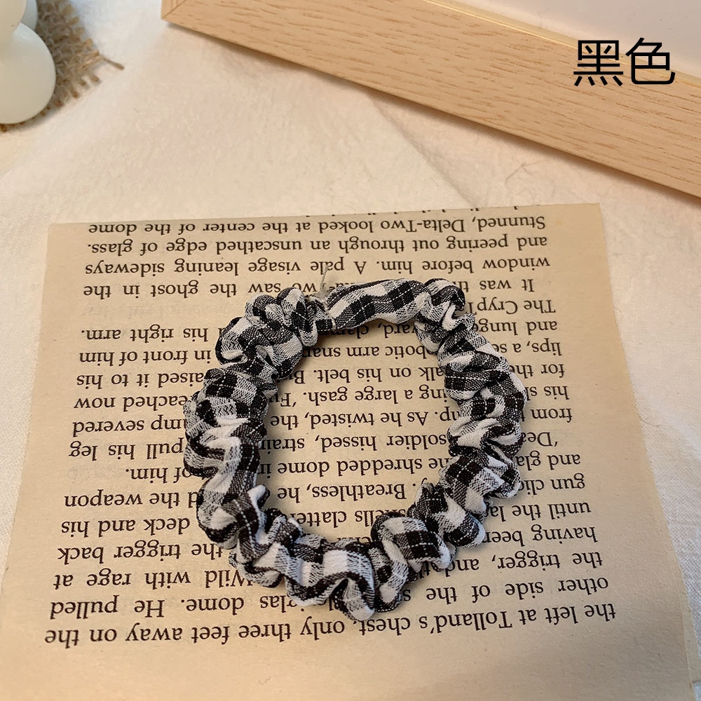 Dây Buộc Tóc Họa Tiết Ca Rô / Ca Rô Xinh Xắn Dành Cho Nữ