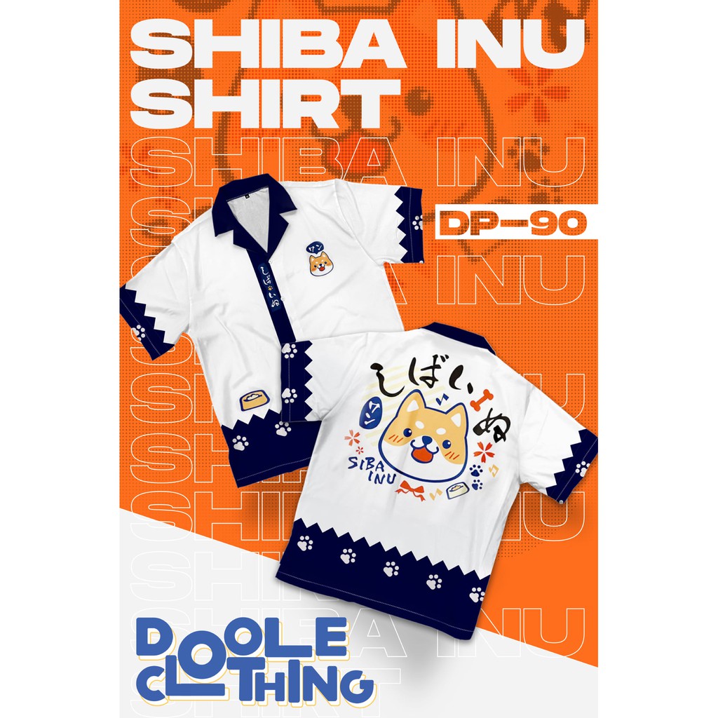 Áo sơ mi Shiba Inu siêu cute SHIBA INU SHIRT