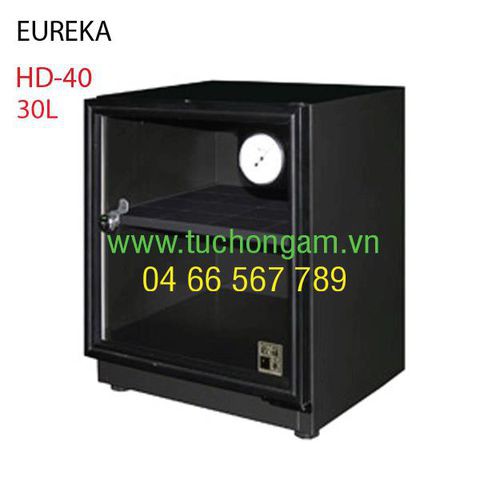 [Mã 159ELSALE hoàn 7% đơn 300K] Tủ chống ẩm Eureka HD-40G ( dung tích 30 lít)