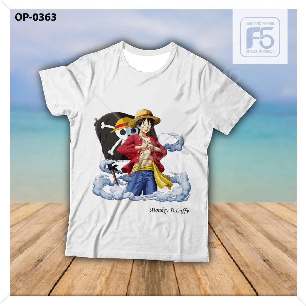 Áo Phông One Piece - Luffy vua hải tặc | Sỉ lẻ [Liên hệ để nhận giá sỉ]
