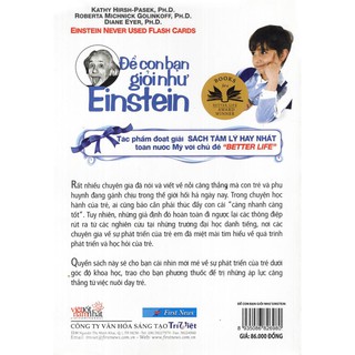 Sách - Để Con Bạn Giỏi Như Einstein - First News