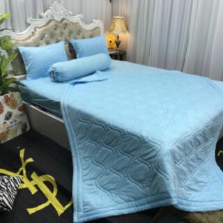 Grap thun gấm nguyên set 1,8 mền