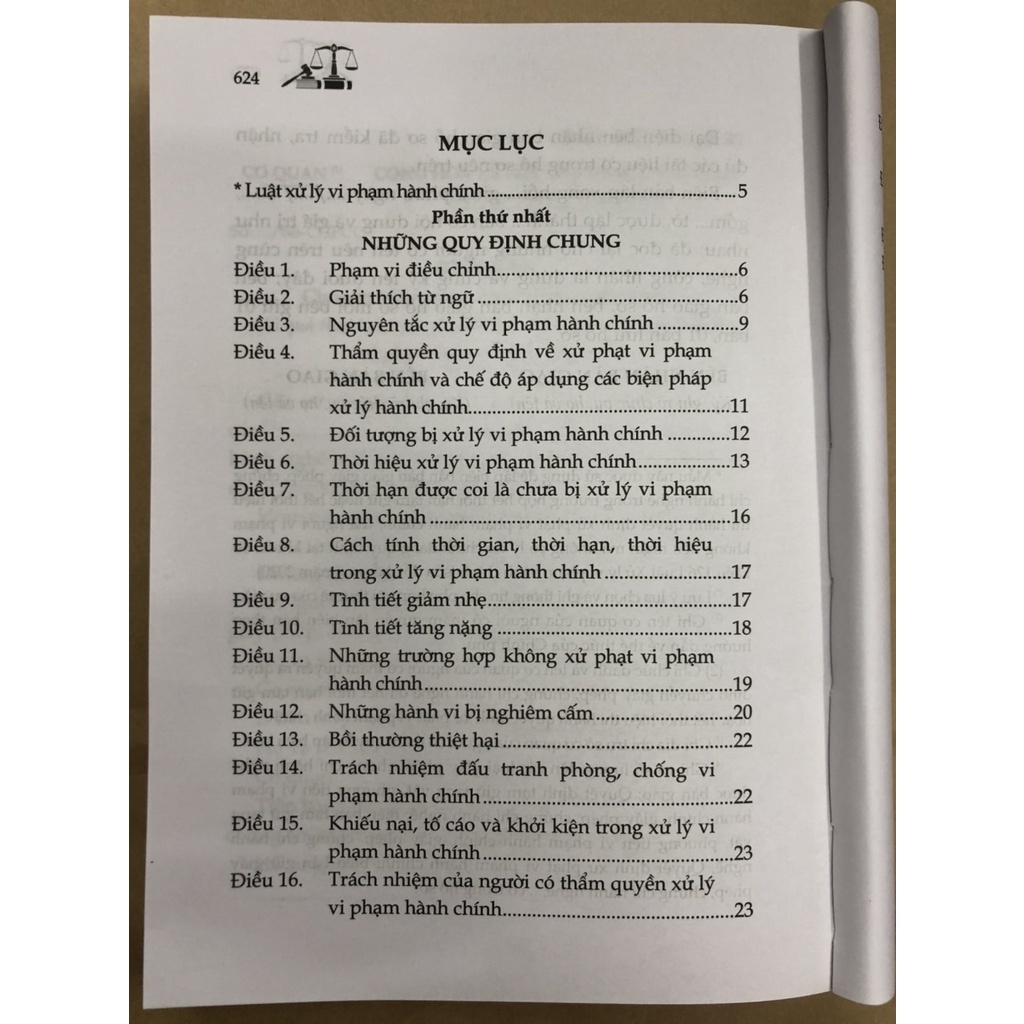 Sách Luật xử lý vi phạm hành chính và Văn bản hướng dẫn thi hành