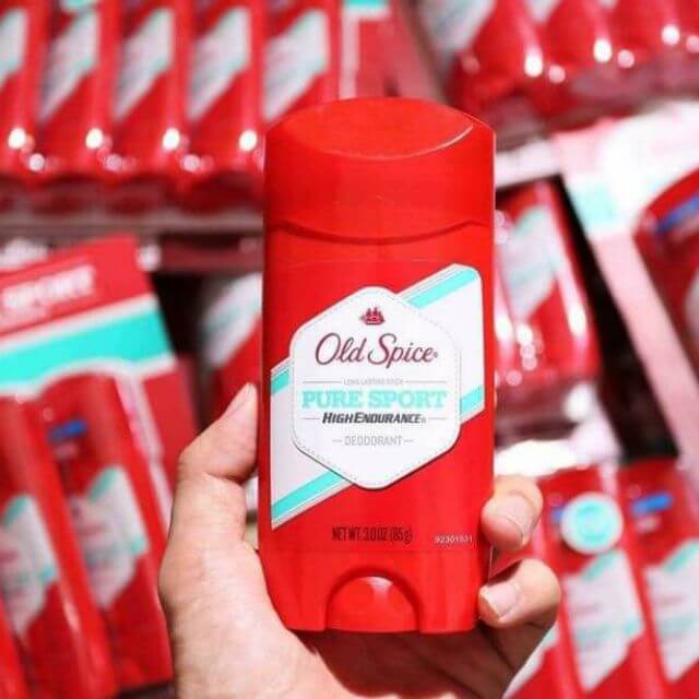 Lăn Sáp Khử Mùi Nam Ngăn Tiết Mồ Hôi Cánh Tay Hiệu Quả Old Spice Pure Sport Mỹ -  68g