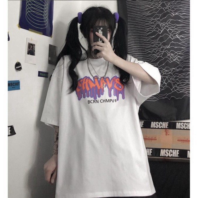 Áo thun, áo phông tay lỡ form rộng oversize anime M474 DH KL SHOP HNSHOP