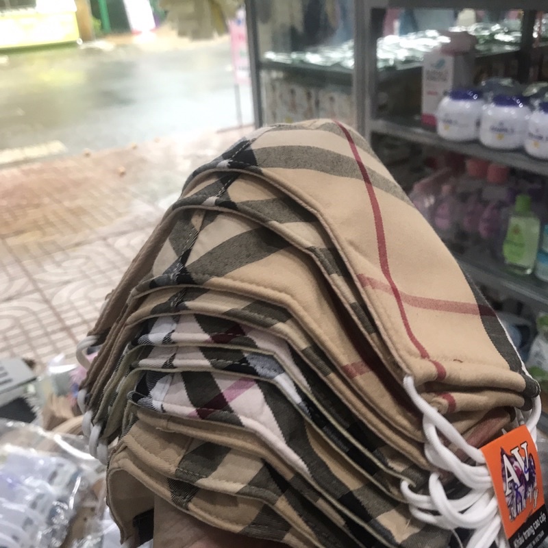1 cái Khẩu Trang Nữ 2 Lớp(màu ngẫu nhiên)
