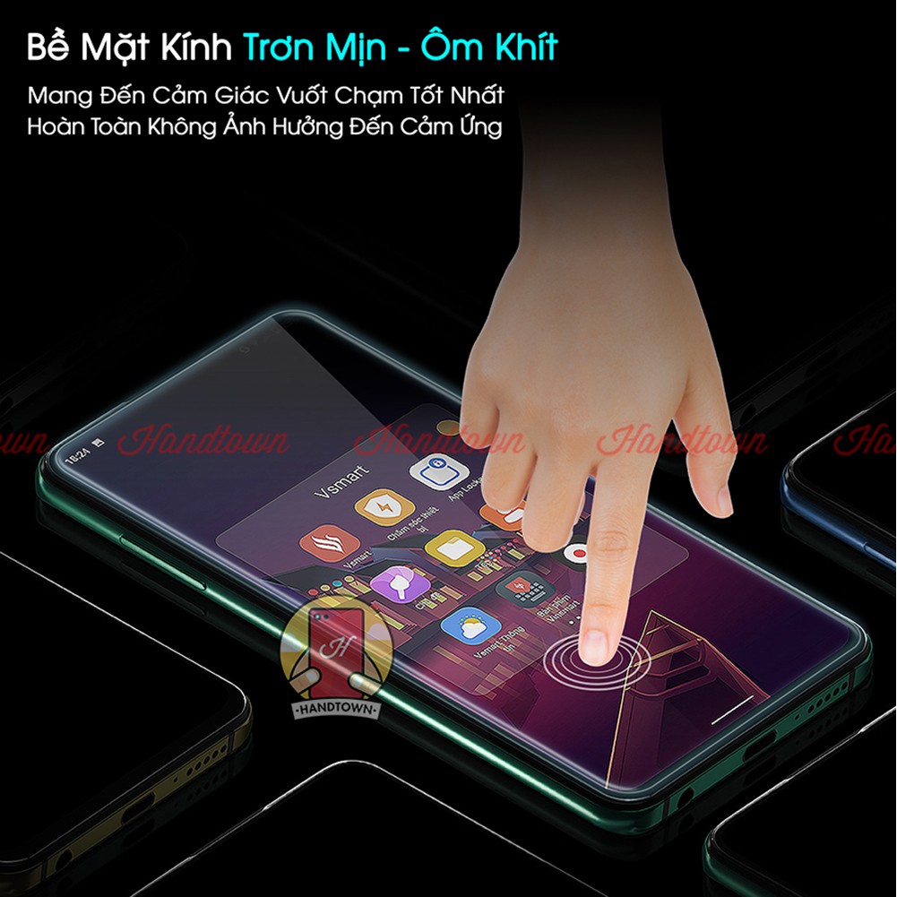 Bộ 2 Miếng Kính Cường Lực Trong Suốt Không Full Màn Xiaomi Redmi Note 9S / Note 9 Pro / Note 9 Pro Max Chính Hãng Gor