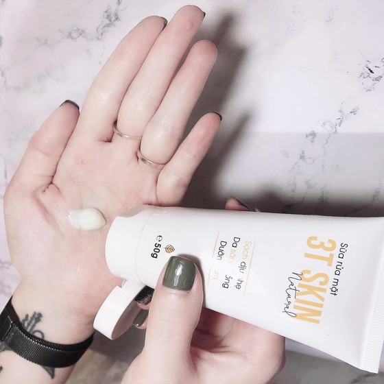 [Mua 5 Tặng 1] Sữa Rửa Mặt Thiên Nhiên 3T Skin Sạch Sâu Tươi Mát, Giúp Da Sáng Mịn, Ngăn Ngừa Mụn (50gr) | BigBuy360 - bigbuy360.vn