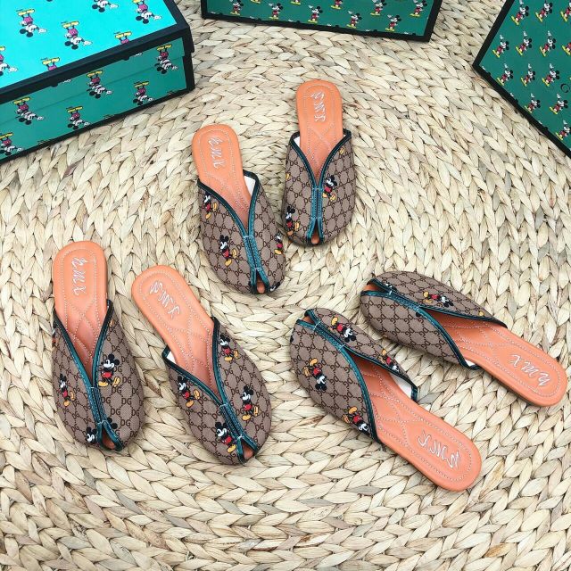 Dép bệt vá mickey hottrend hàng đẹp