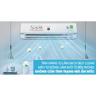 Máy lạnh Sharp Inverter 2 HP AH-XP18WMW (Miễn phí giao tại HCM-ngoài tỉnh liên hệ shop)