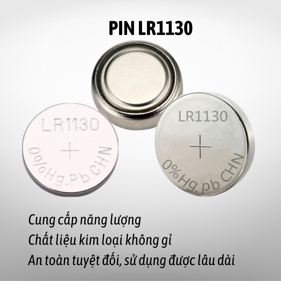 Pin cúc áo lr1130 ag10 389a 1.5v chất lượng cao PCA001