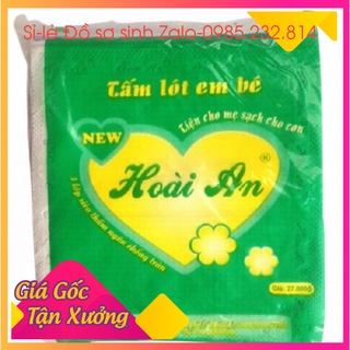 Giấy lót phân xu Hoài an-Miếng lót phân su tím Hoài An cho bé sơ sinh