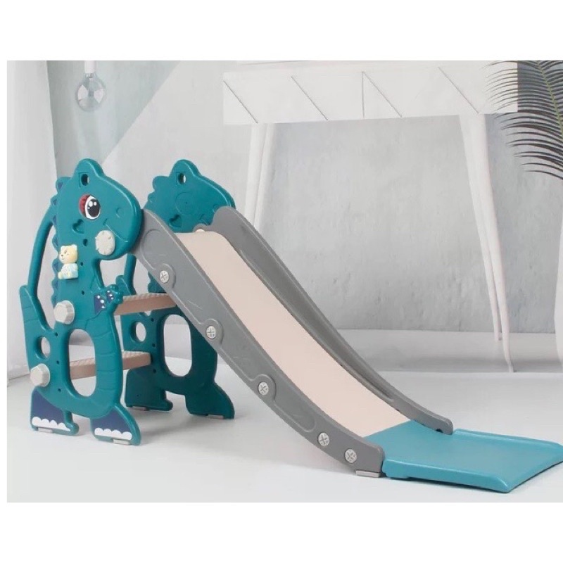 Cầu trượt cho bé mẫu mới - Cầu tuột 3in1 giá rẻ chất lượng cao, các hình thú siêu yêu tặng kèm phụ kiện