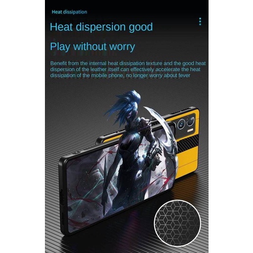 Ốp Điện Thoại Da + Acrylic Chống Sốc Cho Realme Gt Explorer Master