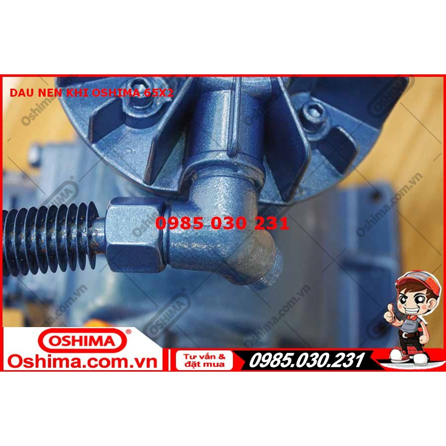 Đầu nén khí OSHIMA 65x2