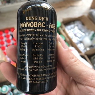 [RẺ VÔ ĐỊCH] NANOBAC chuyên dùng cho cây trồng nấm bệnh