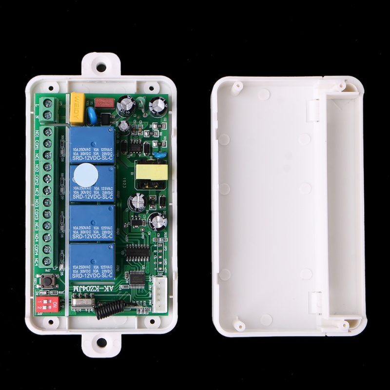 Set 1/2 rơ le điều khiển từ xa WIN AC 85V-250V 4CH WiFi 433MHz RF | BigBuy360 - bigbuy360.vn