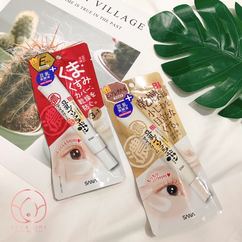 KEM MẮT SANA 3 in 1 NAMERAKA WRINKLE EYE