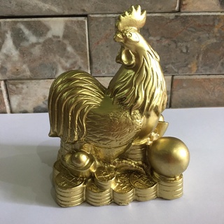 Tượng Gà phong thủy màu đồng