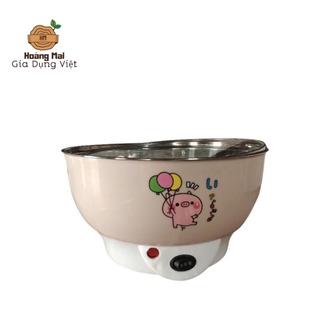 Nồi lẩu điện ❤️freeship❤️nồi lẩu điện mini 24cm - bếp lẩu gia đình 24 cm