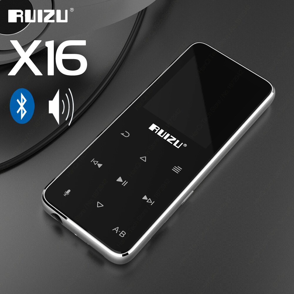 (QUÀ TẶNG 99K) Máy nghe nhạc  lossless Ruizu X16 8GB, Màn hình OLED 1.8 inch - HÀNG CHÍNH HÃNG