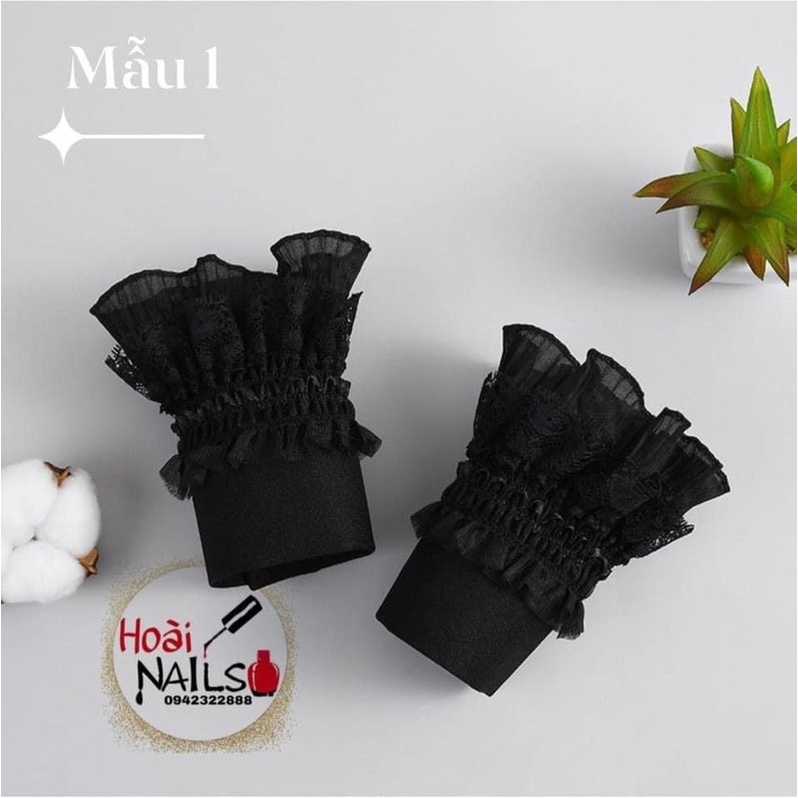 Tay áo chụp ảnh nail