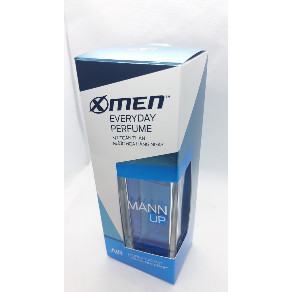 Xịt Nước Hoa Toàn Thân X-Men Everyday Perfume Mann Up Amber 50ml- NPP AN NHIÊN