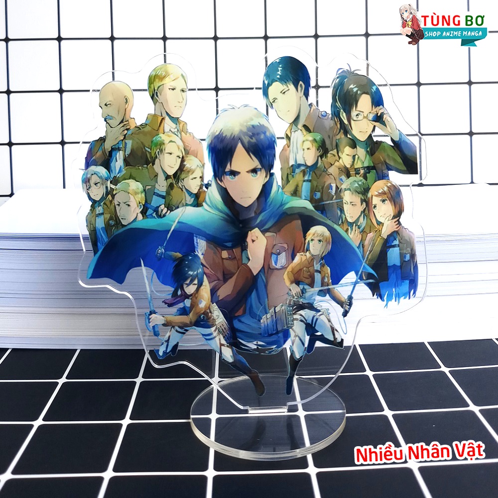 [Standee] Tượng Mica Anime Attack on Titan