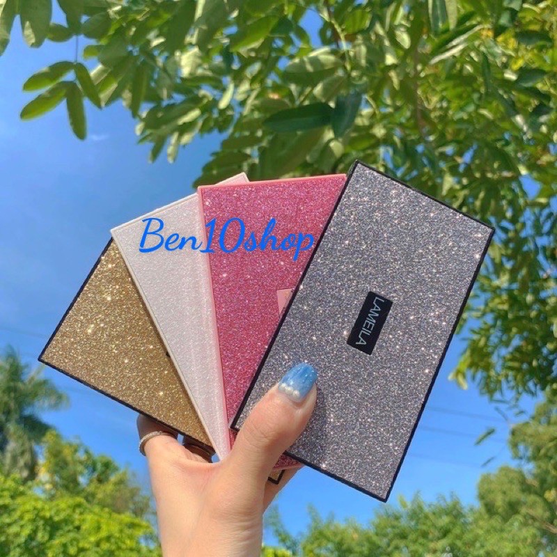 Bảng mắt 10 ô nhũ kim tuyến lameila mẫu mới