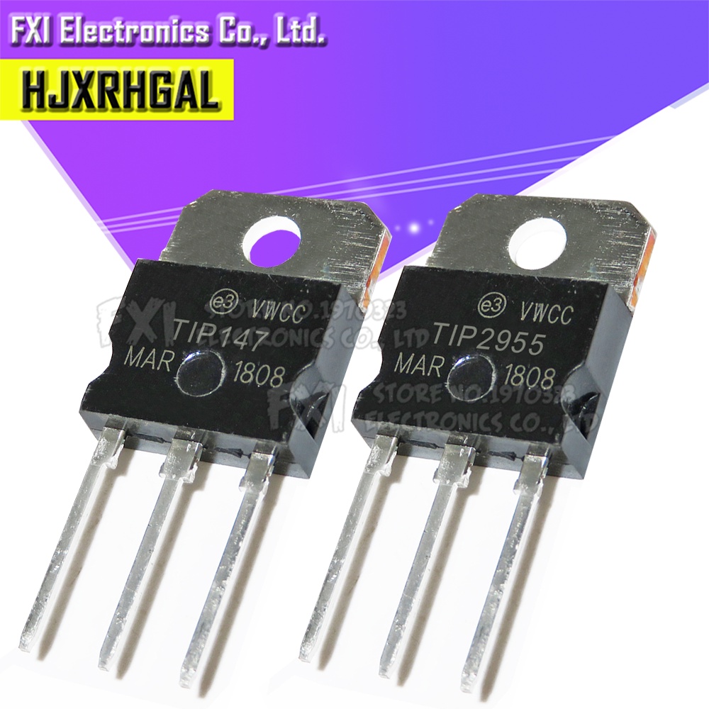 Set 5 Linh Kiện Bán Dẫn TIP147 TIP2955 TIP3055 TIP35C TIP36C TO-218 TO218
