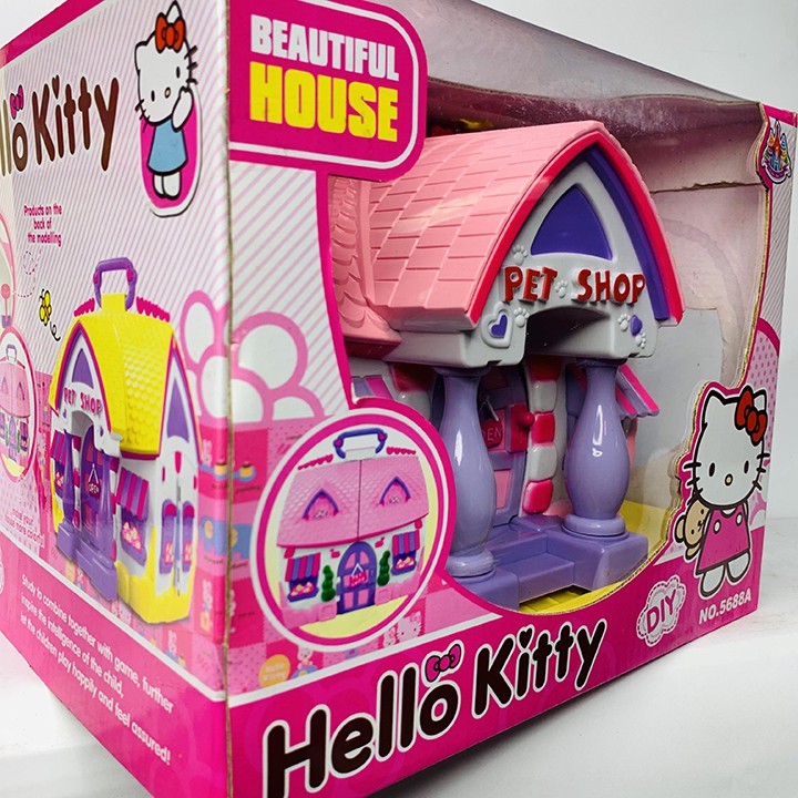 NGÔI NHÀ CỦA PET HELOO KIITY A0055 - ĐỒ CHƠI THÔNG MINH