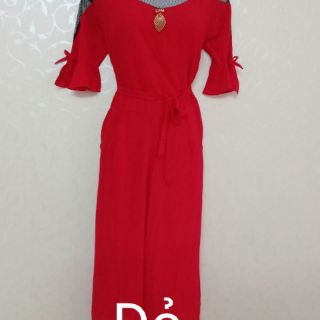 Set bộ jumpsuit lửng