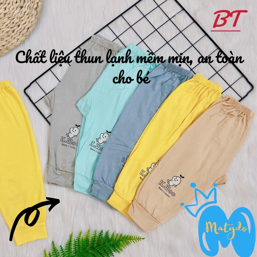 Quần dài sơ sinh bé trai bé gái mùa hè đông giá rẻ quần chục cho bé VT màu trơn QDSS04
