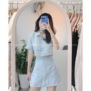 SET BỐ CROPTOP x CHÂN VÁY A 🦋