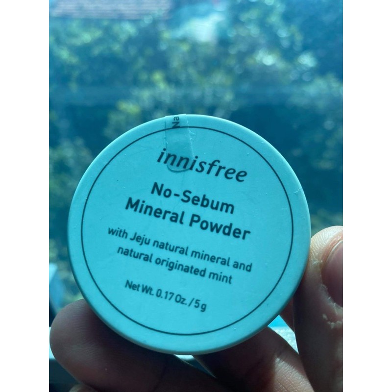 Phấn phủ kiềm dầu (bột ) No Sebum Innisfree bản Travel Exclusive Set 2019 - MoCi Cosmestics