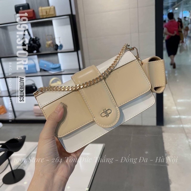 Túi chữ P xuấtttt Mã 115 size 18 kèm ví nhỏ Quai đeo chéo bản to cá tính