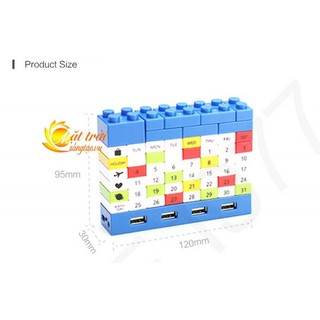 Lịch để bàn lắp ghép LEGO
