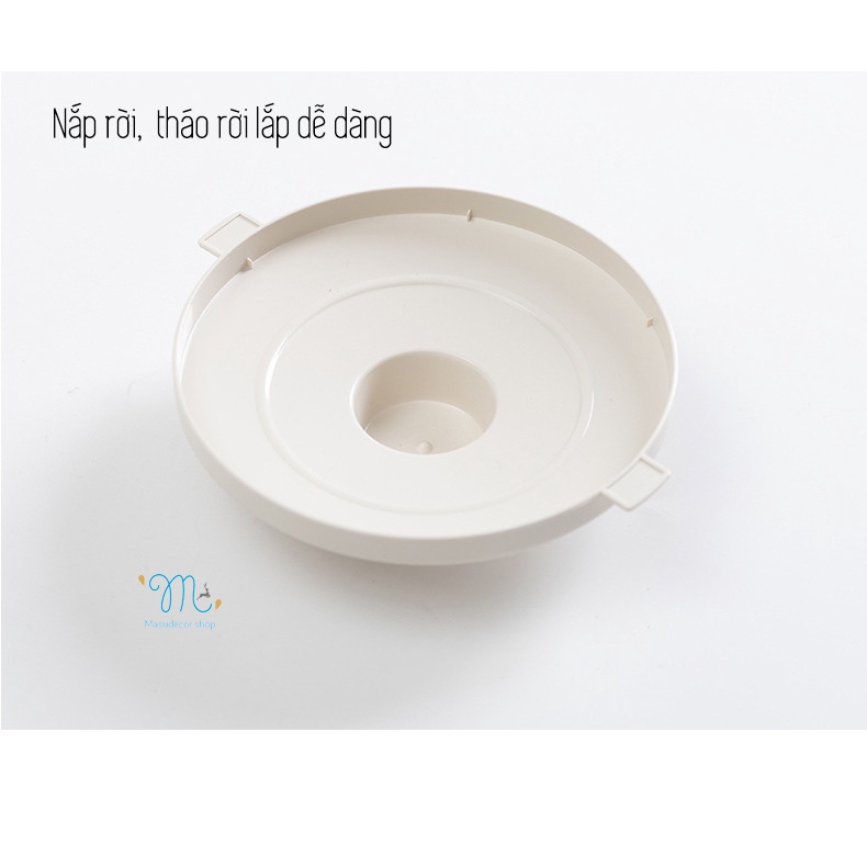 Thùng rác mini/thùng đựng văn phòng phẩm có tặng sticker