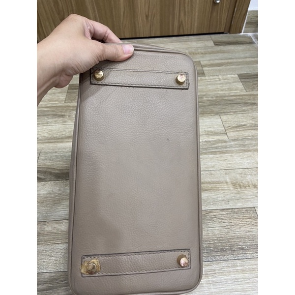 Túi si da thật dáng HM