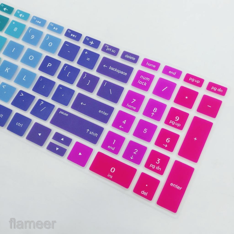 [FLAMEER] Waterproof Silicone Keyboard Cover Protector Protective For HP 15.6 inch BF