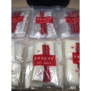 Móng Nối, Móng Úp Size 0-9 ( Bịch 500 Móng)