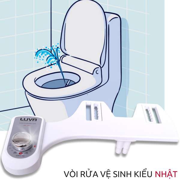 [ SALE SỐC ⚡️ KHUYẾN MÃI SỐC ] 💥💥💥 Vòi rửa vệ sinh thông minh LUVA BIDET LB101 hàng công ty ☀️