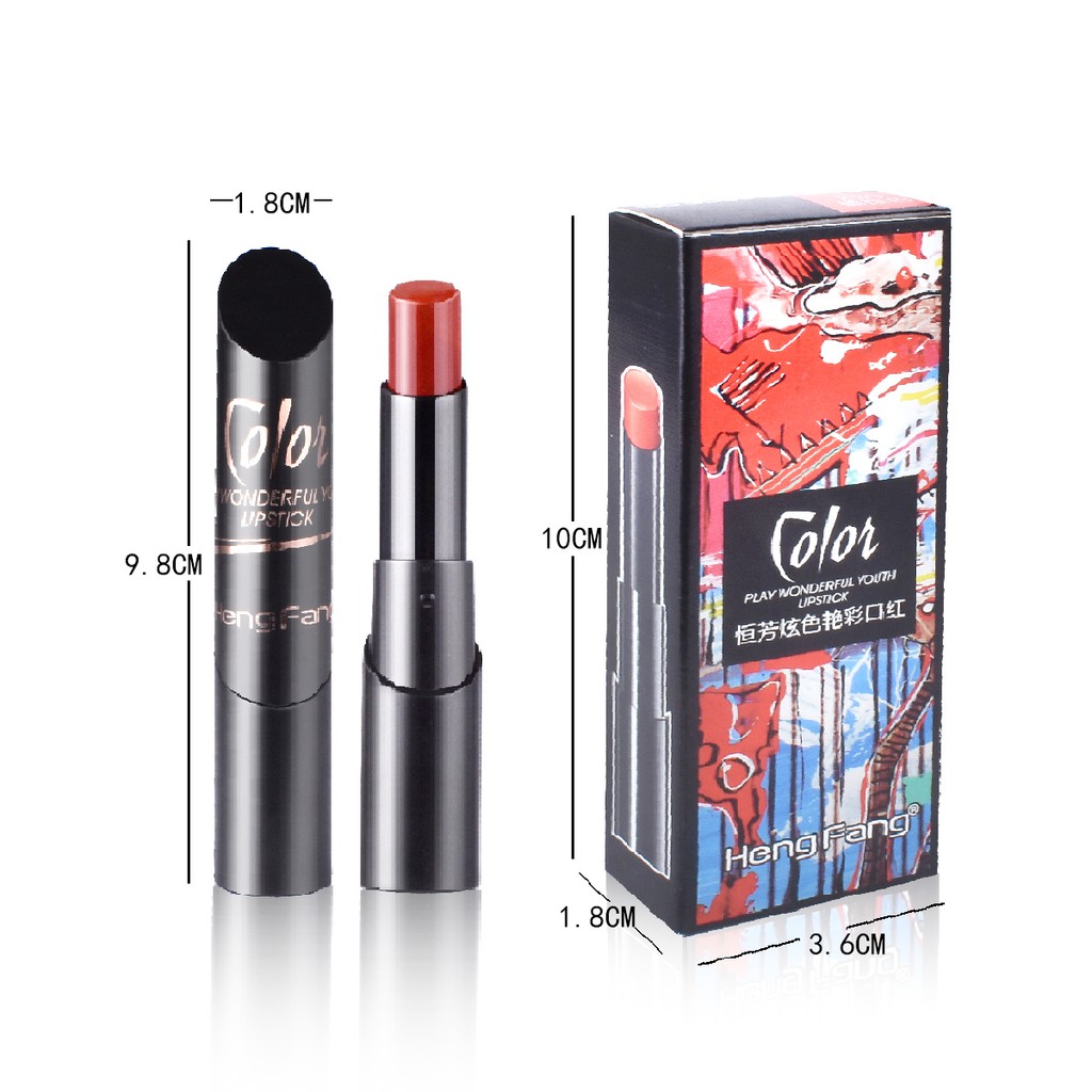 Son môi kháng nước lâu trôi HengFang 6 màu lựa chọn cho nữ #9086 | BigBuy360 - bigbuy360.vn