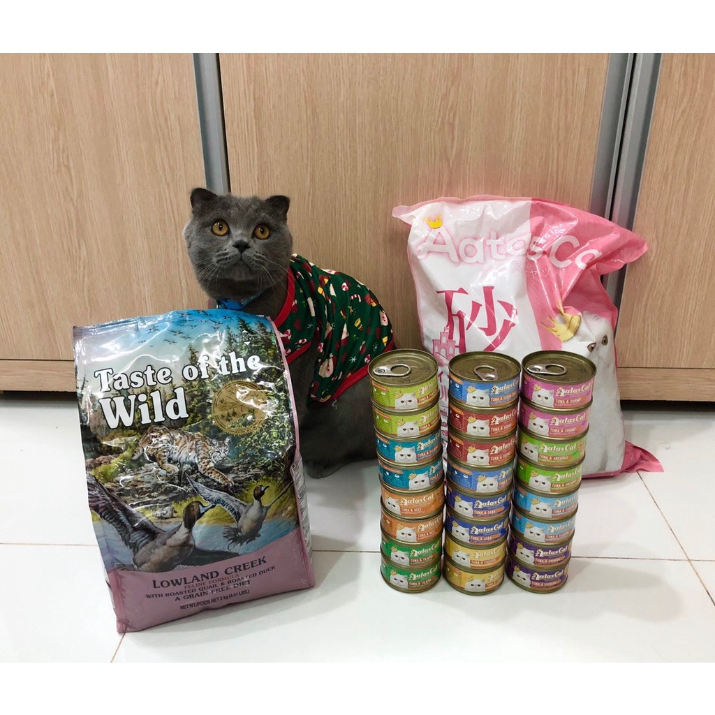 [70gr] pate cho mèo - pate Aatas Cat Tantalizing Cá Ngừ tươi mix vị 70gr