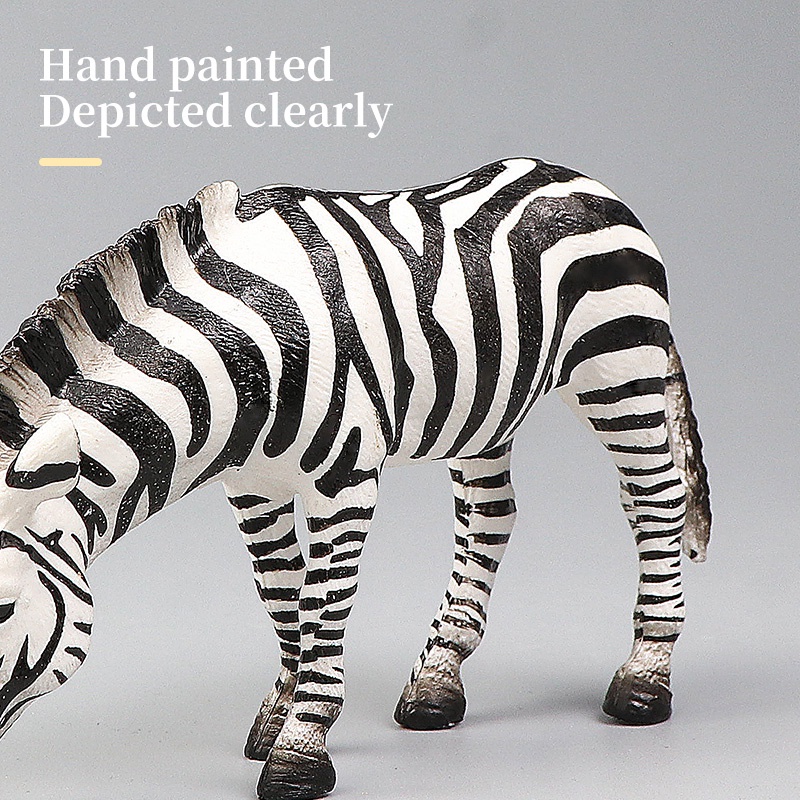 Mô Hình Ngựa Vằn Hoang Dã Đồ Chơi Cho Trẻ